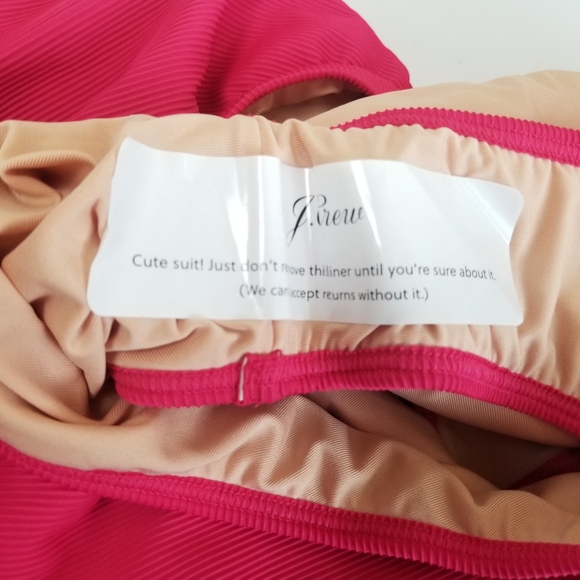 J Crew Ribbed One Strap One Piece Swimsuit Plus Size 24 NWT - Picture 8 of 9